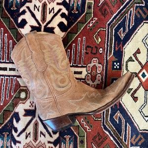 Old Gringo Cowboy Boots Women's Suede Pointy Toe 6